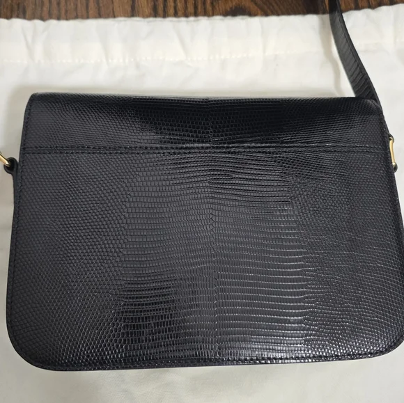 Celine Medium Triomphe Shoulder Bag Lizard - Picture 5 of 15